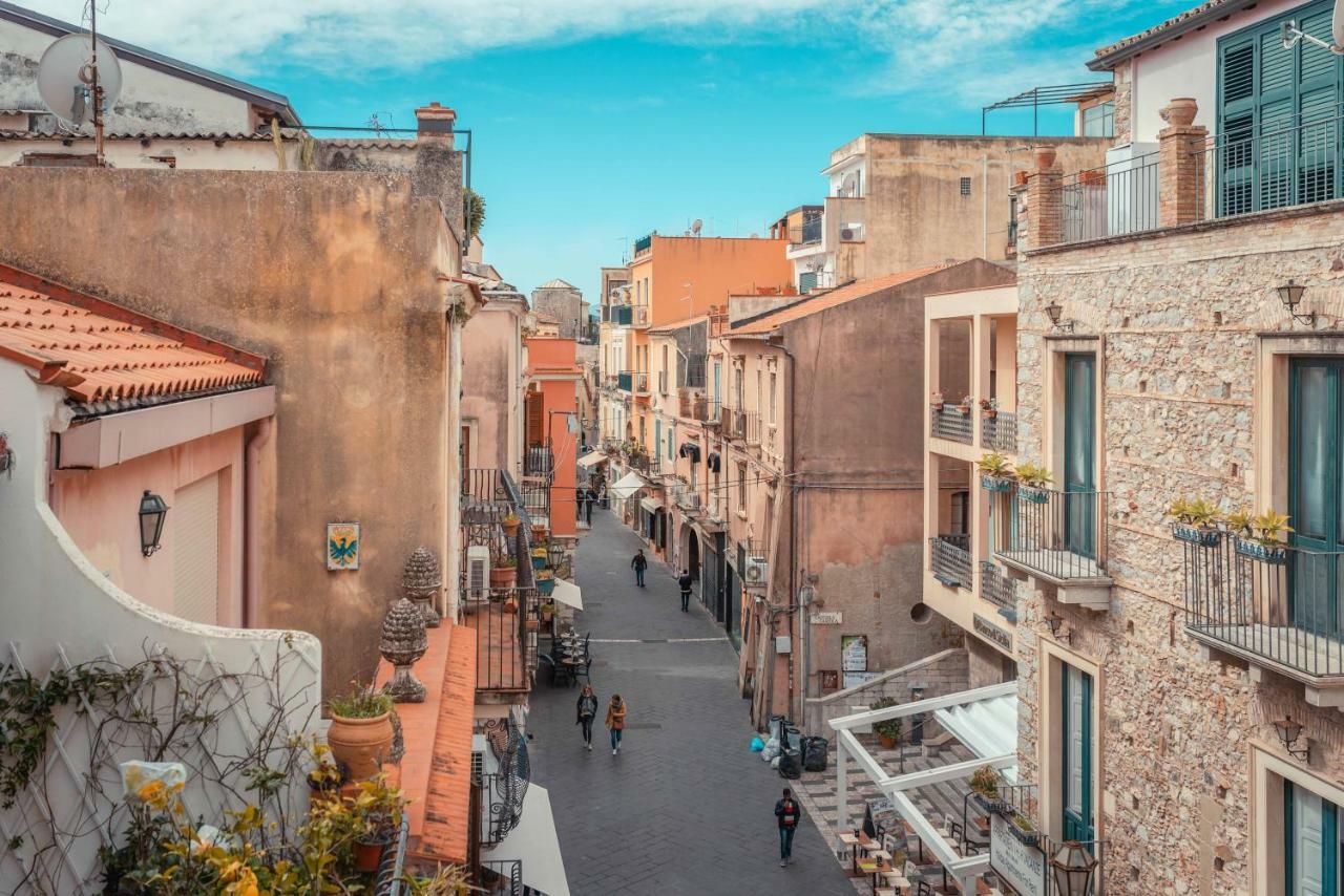 Palazzo Di Ferro Taormina Apartment Exterior foto